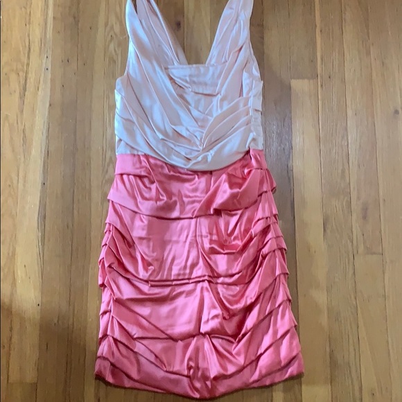 Express Dresses & Skirts - ❗️SALE❗️Two-toned satin dress from express